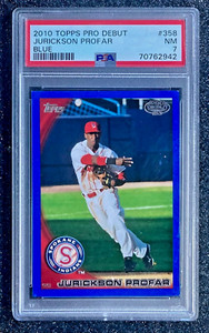 2010 Topps Pro Debut Jurickson Profar #358 Spokane Indians LtEd-210/369 PSA 7 NM