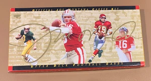 1995 Upper Deck Joe Montana Official Career 45-Card Box Set - Cards NM-Mint - Picture 1 of 4