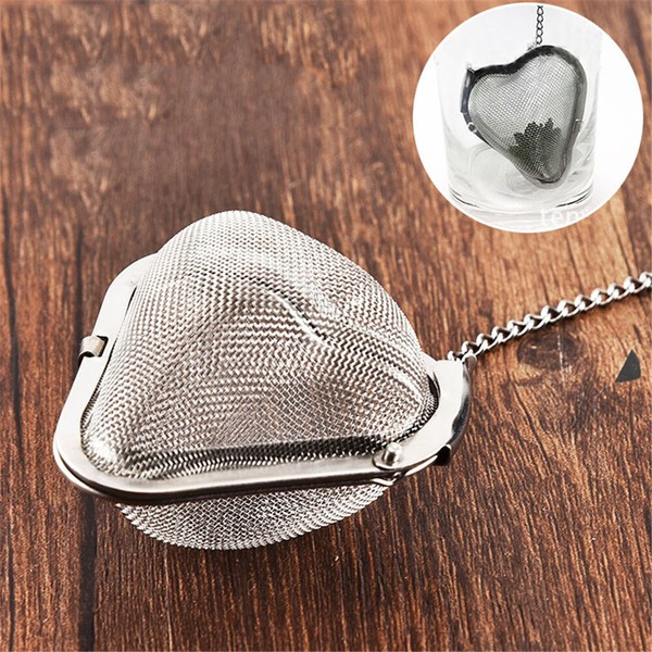 New Stainless Steel Loose Tea Leaf Strainer Filter Diffuser Herbal Spice Spoon Photo Related