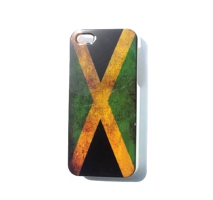 COVER CUSTODIA BACK CASE RIGIDA PER APPLE IPHONE5 5S BANDIERA JAMAICA FLAG - Foto 1 di 1