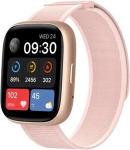 Reloj inteligente para mujer, Alexa, responder/hacer llamadas, monitor de ritmo cardíaco MÁS MÁS - Imagen 1 de 5