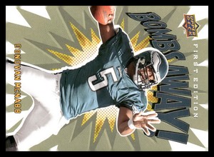 2009 Upper Deck First Edition Donovan McNabb #BA-17 Bombs Away   Insert