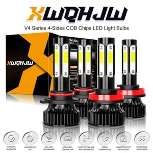 For Toyota Camry 2007-2017 9005 H11 Combo LED Headlight Hi&Low Beam Bulbs Kit - Picture 1 of 8