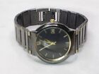 Pre-Owned Pulsar Wristwatch Date Time Vx42-X106 Black W/ Gold Accent 