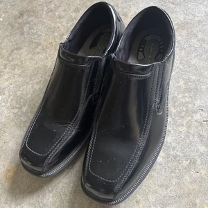 Nunn Bush Shoes Mens 13M Casual Dress Slip On Loafers Comfort Black Leather - Picture 1 of 4
