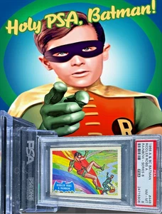 Batman Series B © A&BC 1966 RIDDLER ROBS A RAINBOW #44B 1/1 NM-MINT 8-garno PSA - Picture 1 of 6