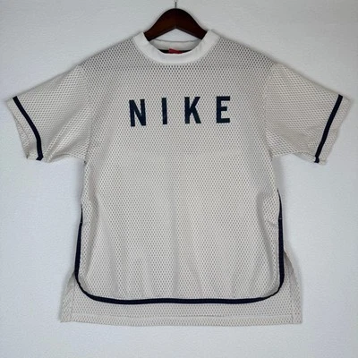 Nike Mesh T-Shirt Breathable Athletic Training Top Sportswear Tee Womens Medium - Image 1 of 4