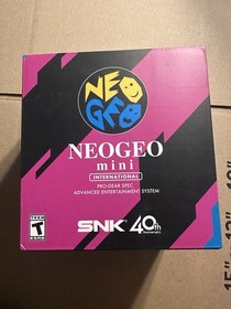 NEOGEO Mini International Classic Edition SNK 40th Anniversary Brand New Sealed