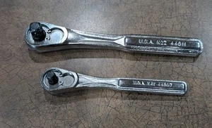 Craftsman 44811 + 44807 Rachet set Made in USA - Foto 1 di 4