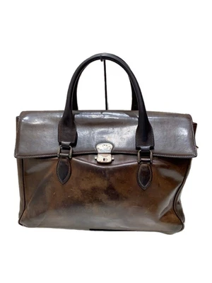 Berluti Paris E'Mio портфель через плечо бизнес ручная сумка кожи коричневый Японии - Изображение 1 из 4