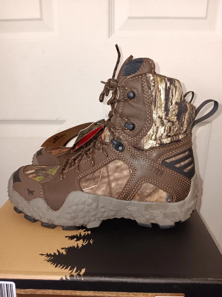 Irish Setter Women's Vaprtrek Waterproof Insulated Hunting BOOTS - Size 7m