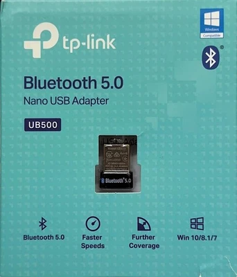 TP-Link UB500 Bluetooth 5.0 Bluetooth Adapter for Desktop Computer/Notebook - Image 1 of 2