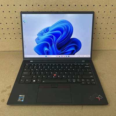Lenovo Thinkpad X1 Carbon Gen 9 i7-1165G7 2.8GHz 8GB RAM 256GB *Read Desc* - Image 1 of 4