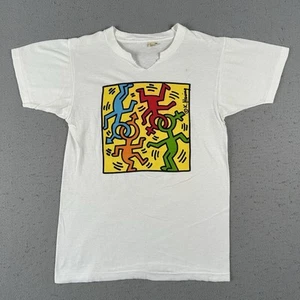 Vtg 80s Keith Haring Shirt Small Heritage Of Pride Short Sleeve Single Stitch - Picture 1 of 24
