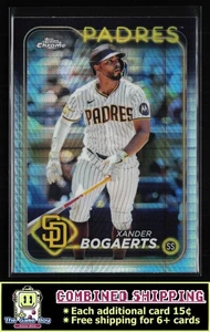 2024 Topps Chrome Prism Refractor #32 Xander Bogaerts San Diego Padres - Bild 1 von 2