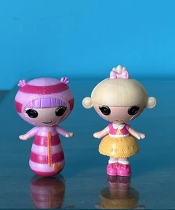 Lalaloopsy 2 Mini Dolls, Blanket Featherbed & Blond Figure Friend,  A-8 - Picture 1 of 6