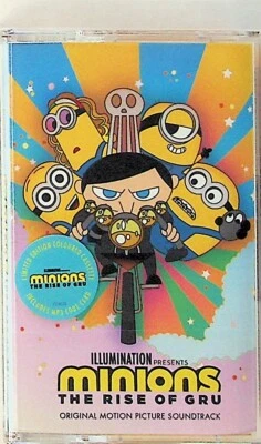 Minions: The Rise Of Gru Soundtrack CASSETTE (2022 NEW) Phoebe Bridgers/RZA etc