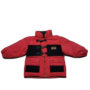 Abrigo acolchado vintage OshKosh B'gosh niños chaqueta cremallera esquí talla exterior grande/4 - Imagen 1 de 11
