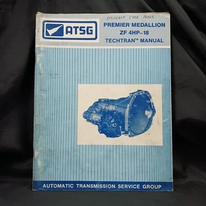 ATSG TECHTRAN MANUAL Premier Medallion ZF 4HP-18 - Bild 1 von 2
