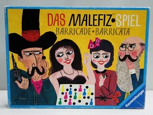 Vollständig & guter Zustand: Das Malefiz-Spiel mit rundem Spielplan 1987 - Bild 1 von 9