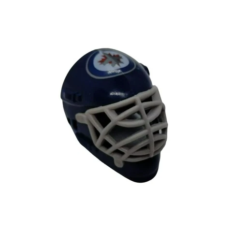 Franklin NHL Winnipeg Jets Mini Goalie Face Mask Helmet Plastic 2 in Cover