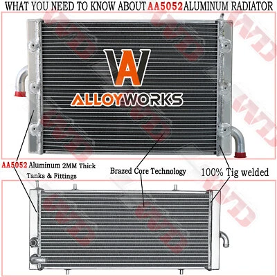 Radiador UTV + radiador auxiliar para Polaris RZR 1000 XP S XP4 Turbo 2017-2020 Foto 1 de 4