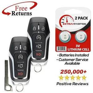 2 For 2015 2016 2017 2018 Ford Explorer Keyless Car Remote Smart Prox Key Fob - Picture 1 of 7
