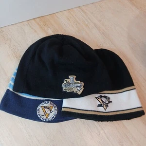 Lot Of 3 Pittsburgh Penguins Beanie Winter Hat/Cap NHL  - Picture 1 of 23