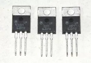 IC - LM337T - Régulateur négatif ajust. -1,2 à -37VDC - 1,5A - Lot de 3 pieces - Imagen 1 de 1