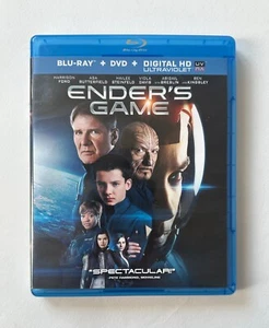 ENDER'S GAME (2013) Harrison Ford/Ben Kingsley | 2-Disc Blu-ray + DVD - Picture 1 of 3