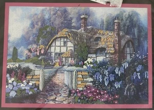 Vintage '95 Dimensions NOS Mini Crewel Kit 6196 Wisteria Summer 7"x5" Carl Valente - Bild 1 von 6