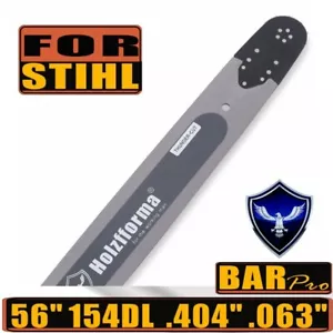 56inch" Chainsaw Guide Bar .404" .063" 154DL Fit Stihl MS880 and More Chainsaw - Foto 1 di 1