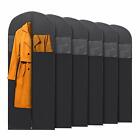6x PLX Hanging Garment Bags for Storage Travel Suit Bag Dress Shirt Coat 60 Inch