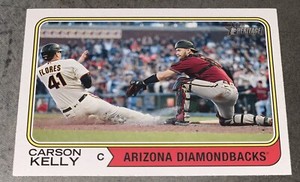 CARSON FRANKLIN KELLY 2023 Topps Heritage #32 Arizona D-Backs Catcher
