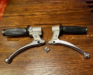 Benelli Dynamo & Volcano Throttle w/ Brake Lever & Clutch Perch w/ Lever & Grips - Picture 1 of 2