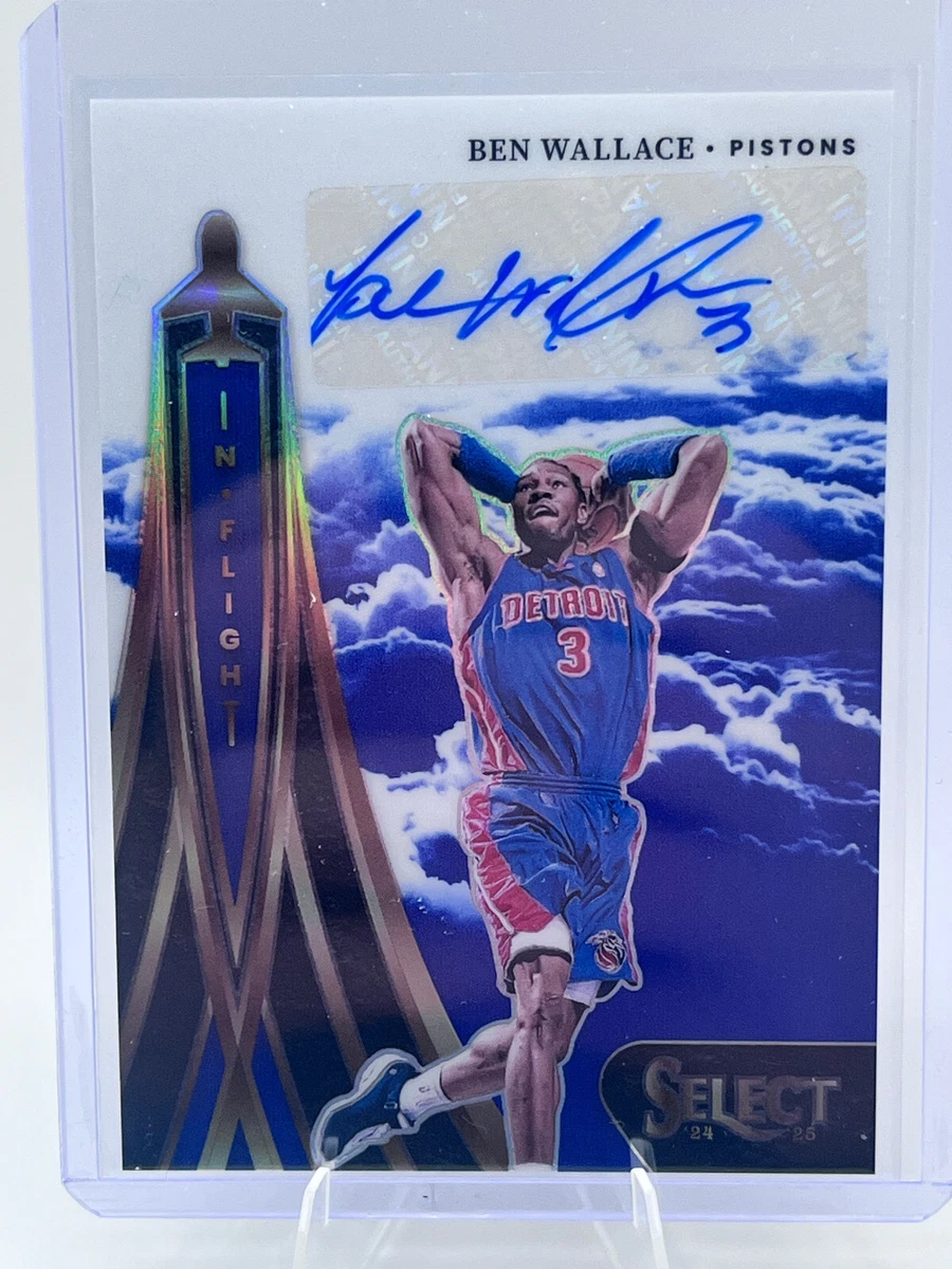 Ben Wallace Autographed Basketball Trading Cards & Accessories for