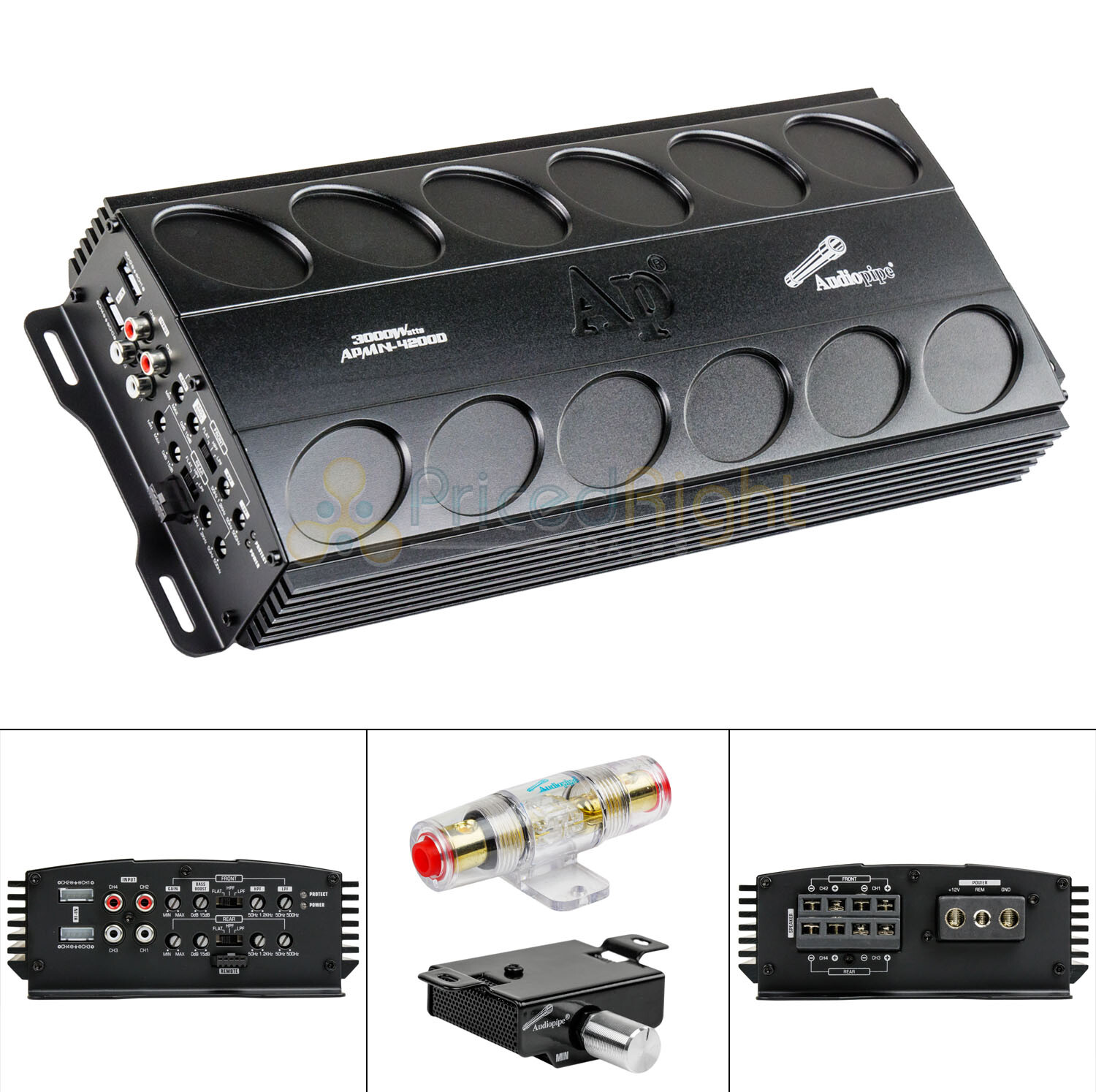 4 Channel Amplifier 3000W Class D Amp 