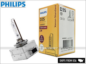 PHILIPS OEM D3S 4300K HID XENON Headlight bulb 42403 XenStart 35W Germany