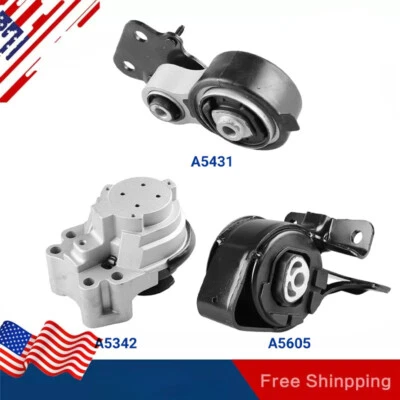 3x Motor de motor y transmisión y montaje de puntal de par OEM para Ford Edge Lincoln Foto 1 de 4