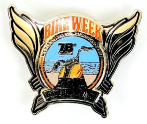 2019 Daytona Beach 78th Bike Week Motorcycle Wings Biker Metal Pin - Picture 1 of 3