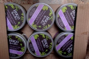 SALE Lot of 6 Hugo Naturals Dead Sea Salt Scrub - Calming French Lavender - NEW - Picture 1 of 1