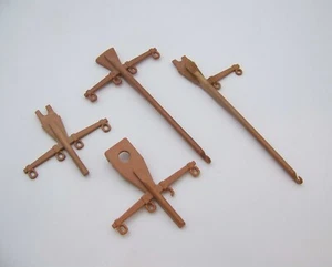 PLAYMOBIL (B7c04) WESTERN - Lot de Timons d'Attelage Chariot Diligence (Cassés) - Imagen 1 de 1