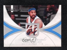 2007-08 Fleer Hot Prospects Hot Materials White 1/1 Rasheed Wallace #HM-RW