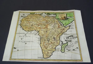 Antique Map of Africa by Philipp Cluver 1697 - Picture 1 of 5
