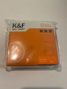 K&F CONCEPT B SERIES FILTER ND2-400 55MM VARIABLE - Picture 1 of 2