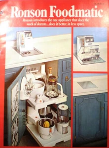 Vtg RONSON Foodmatic Catalog RETRO One Appliance Does the Work of Dozens 1978 - Picture 1 of 3