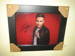 Liam Payne; One Direction - Excellent Hand Signed Photograph (8x10) Framed + CoA