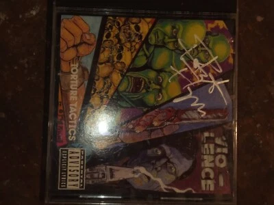 Autographed VIO-LENCE Torture Tactics Original Megaforce/Caroline 1991 CD  Foto 1 de 2