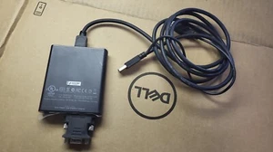 HP Dual Output USB Graphics Adapter DisplayLink Windows Chrome Mac DVI HDMI DP - Picture 1 of 4