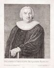 Gabriel Christoph Benjamin Moshe Évangélique Lutheranischer Théologien Portrait